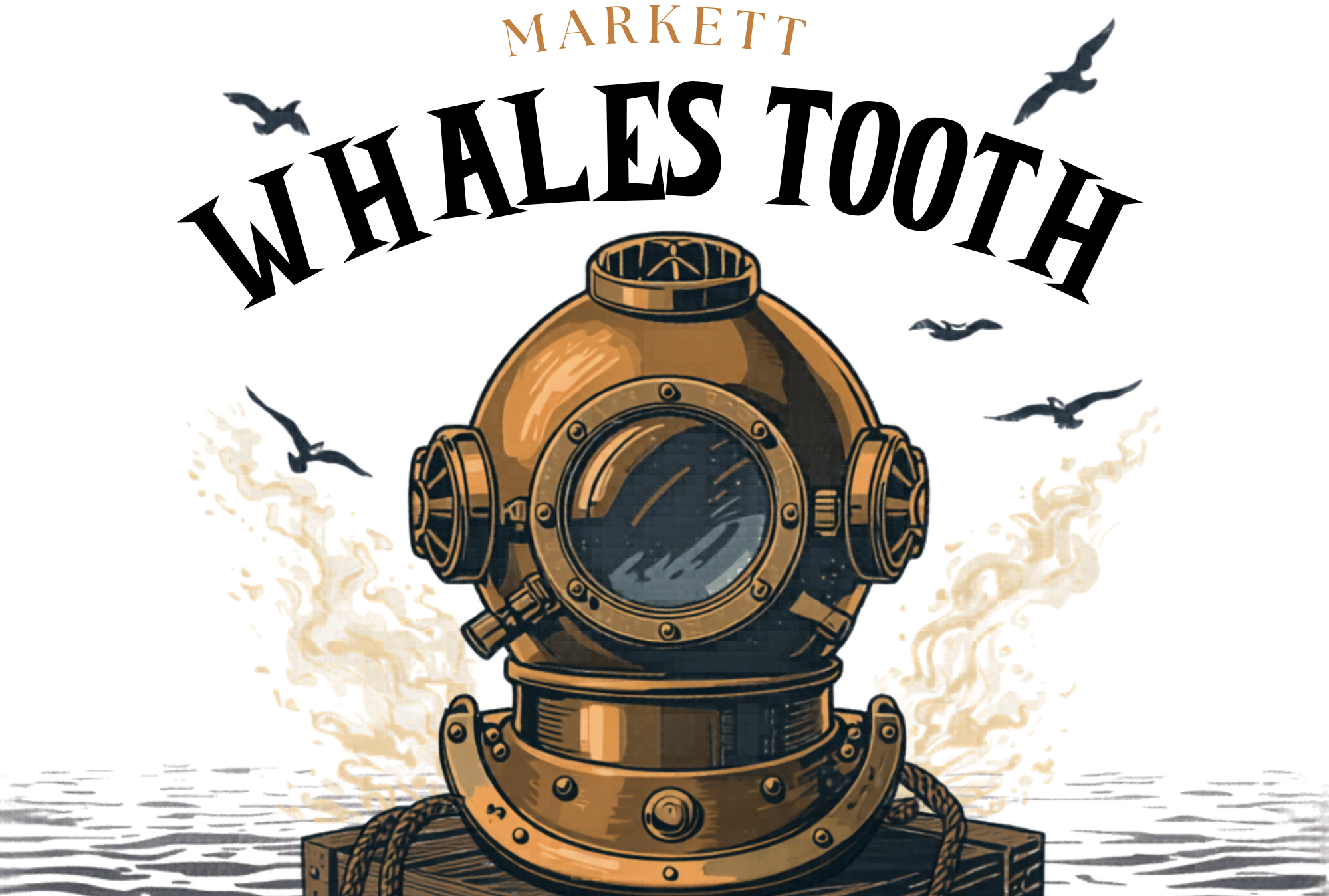 Whales tooth market